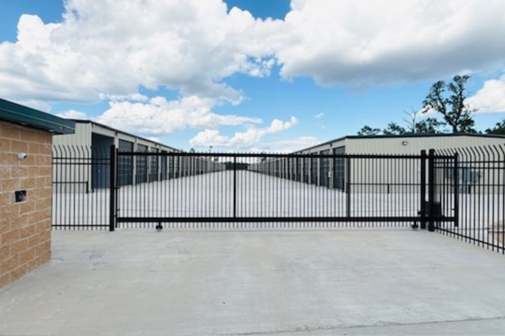 Some amenities of the facility include 24-hour gate access, a fully fenced perimeter, light and power outlets in units, video surveillance and extra-wide drive aisles. (Courtesy Bulldog Storage)