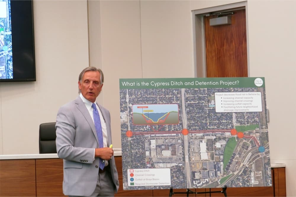 Bellaire receives $54M in state funding for Cypress Ditch project