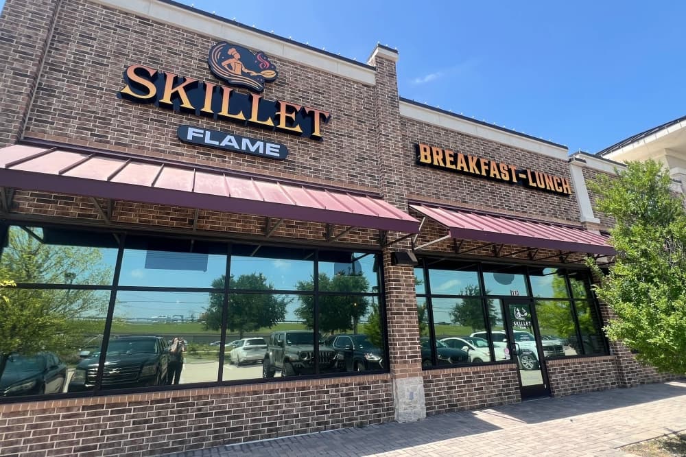 Breakfast served all day at Skillet Flame in Frisco