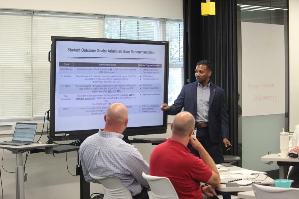 Georgetown ISD board discusses goals to improve student performance, staff retention
