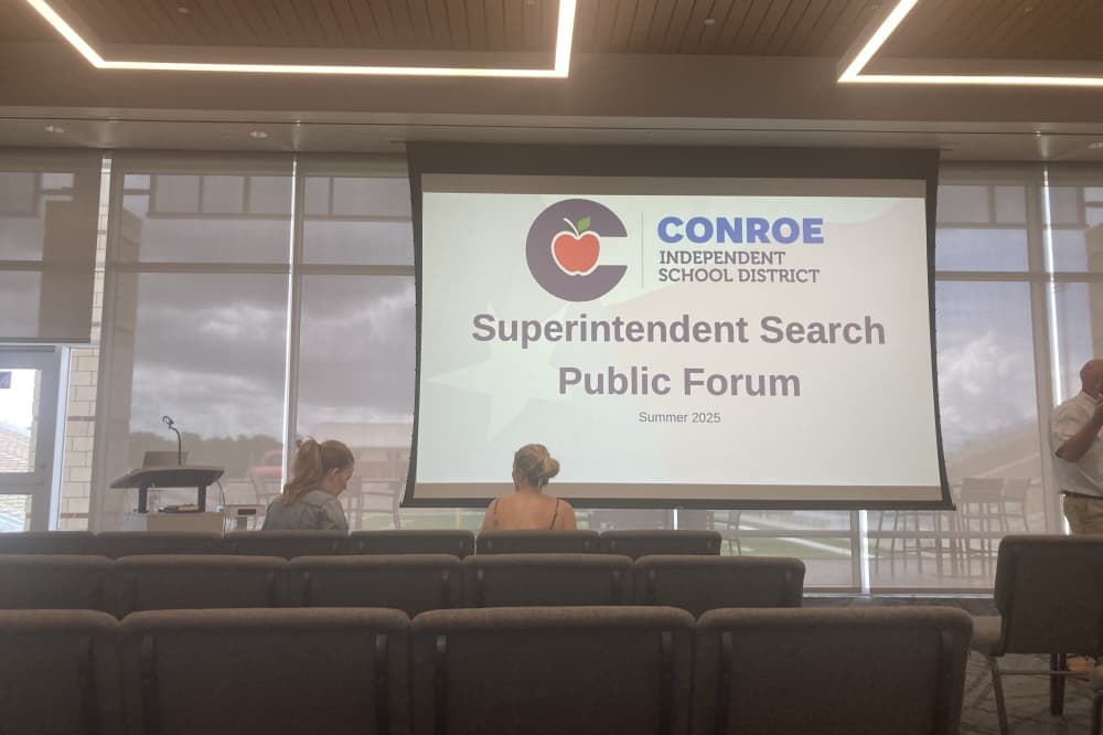 Conroe ISD holds community forum for superintendent search