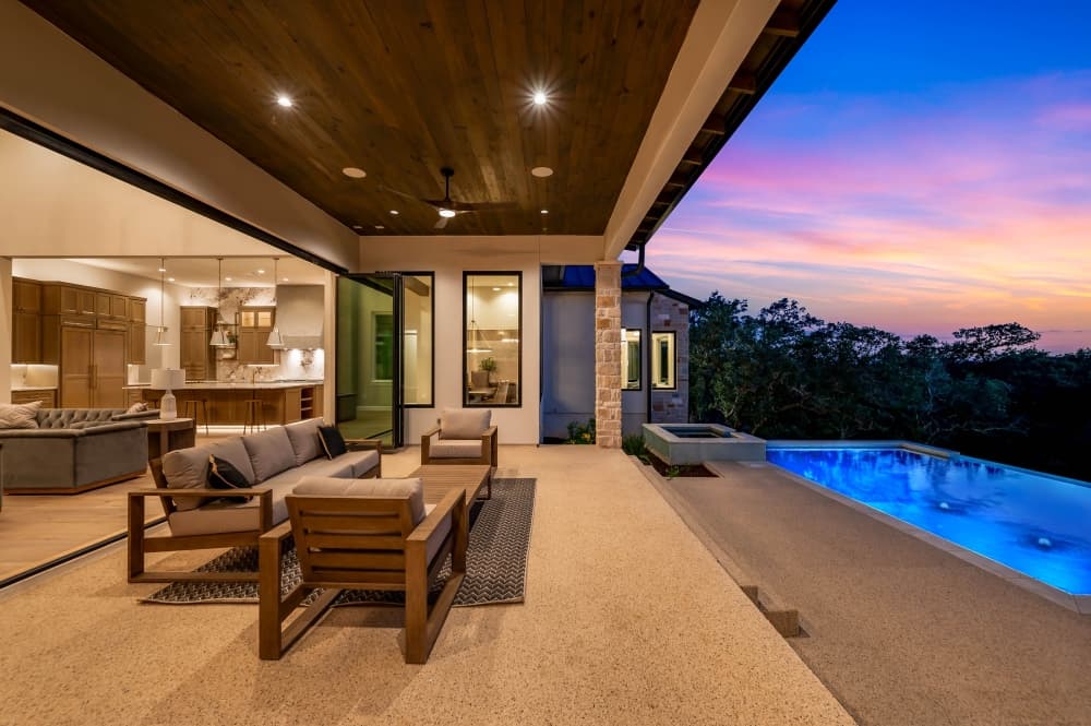 New luxury homes in Boerne, near San Antonio, in the George's Ranch community. 