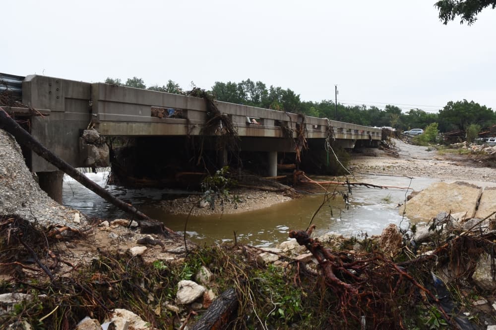 Sandy Creek community holds press conference for locals impacted by July 4 floods