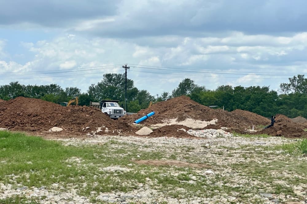 30,000 square-foot 'Project Fiesta' factory shell under construction in Bastrop