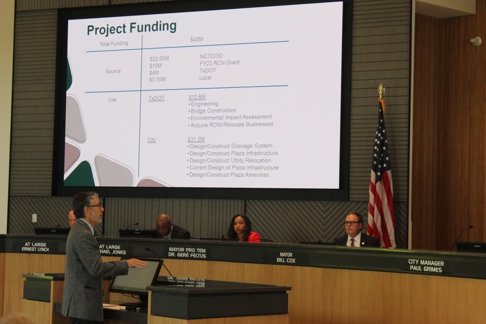 McKinney officials talk Lower 5 Plaza project progress