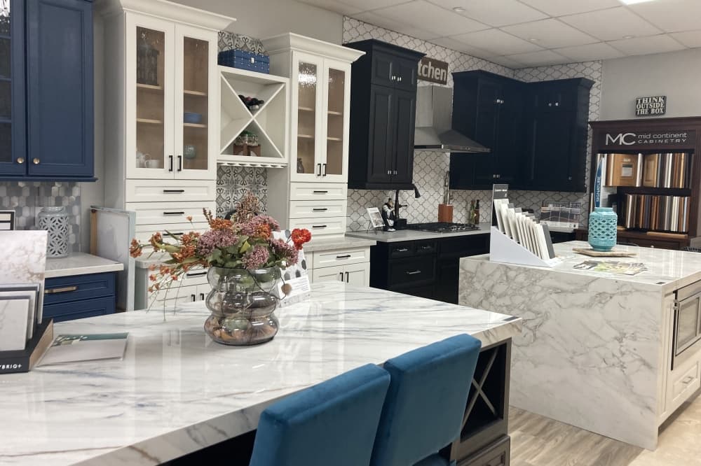 Unique Showroom offers kitchen and bathroom remodeling, flooring in Porter area