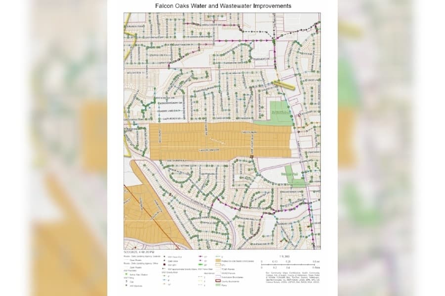 Leander moves ahead with fixing Falcon Oaks utilities hookups