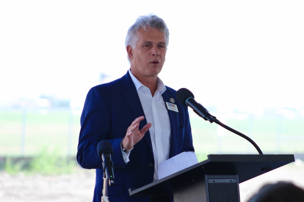 Former Mayor Brian Loughmiller