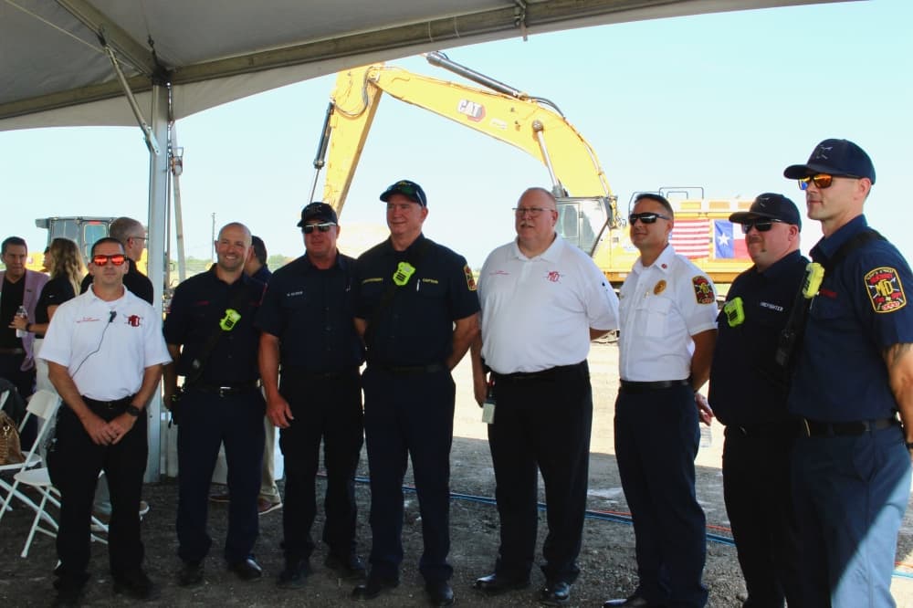 Fire department group photo