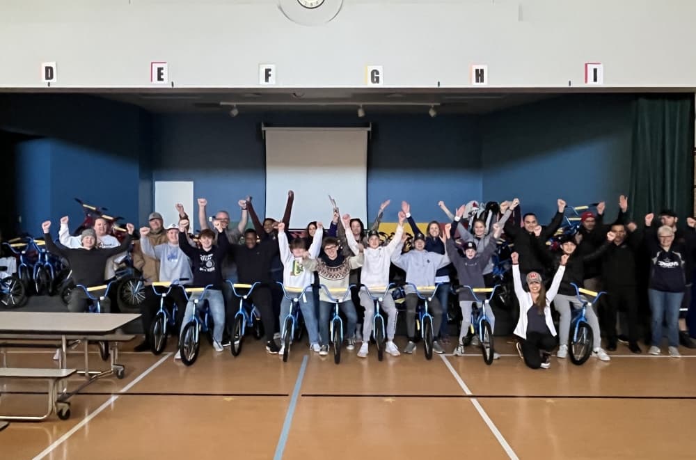 CYCLE Houston rewards improved child literacy through gifting bikes