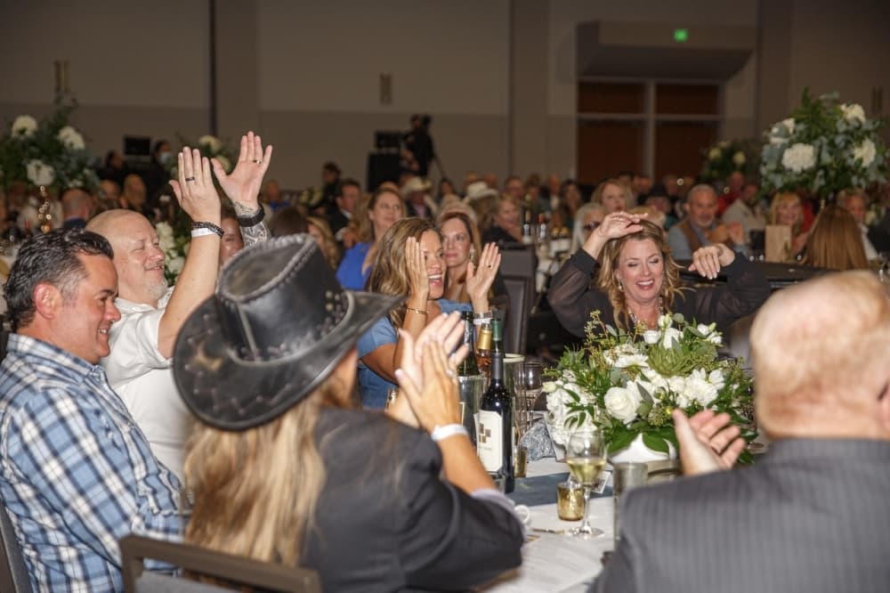 people at a gala