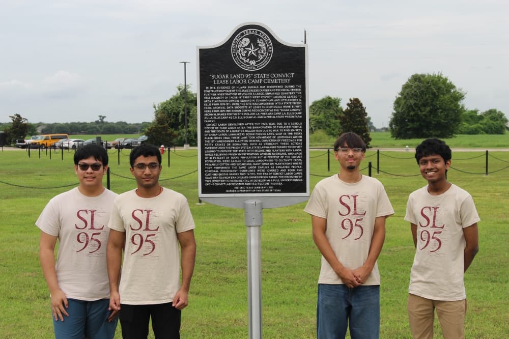 Students create 3D exhibit to preserve history of Sugar Land 95