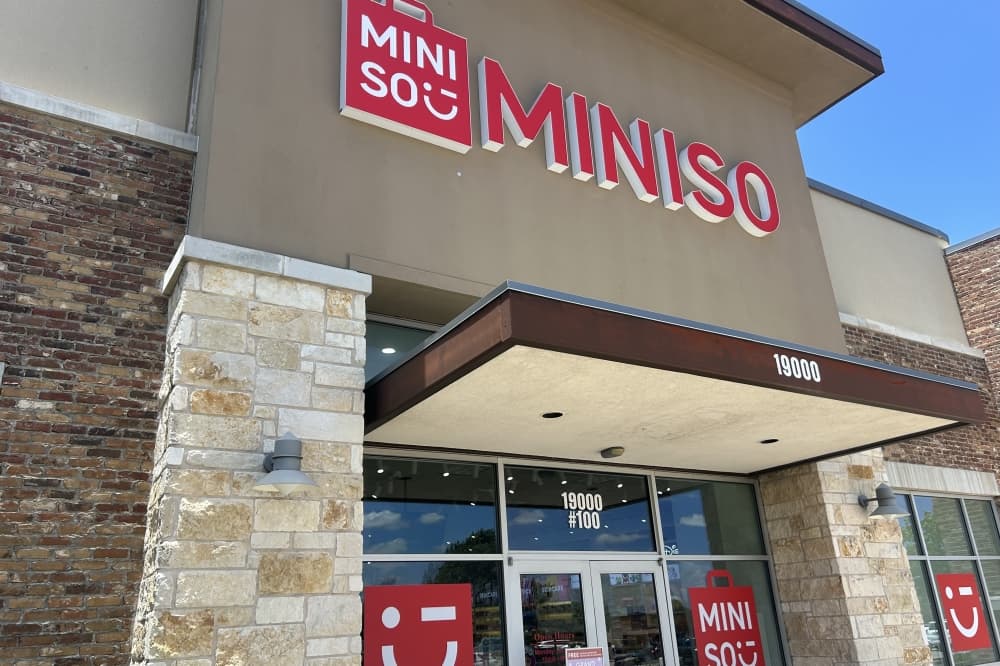 Miniso opening in Stone Hill Town Center