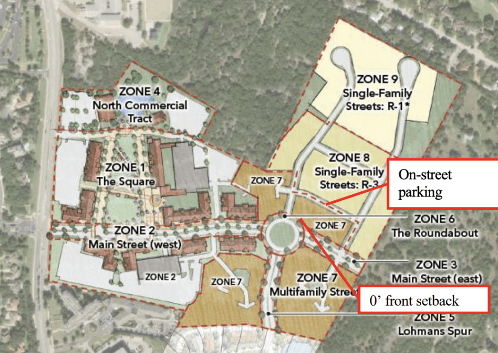 screenshot of map