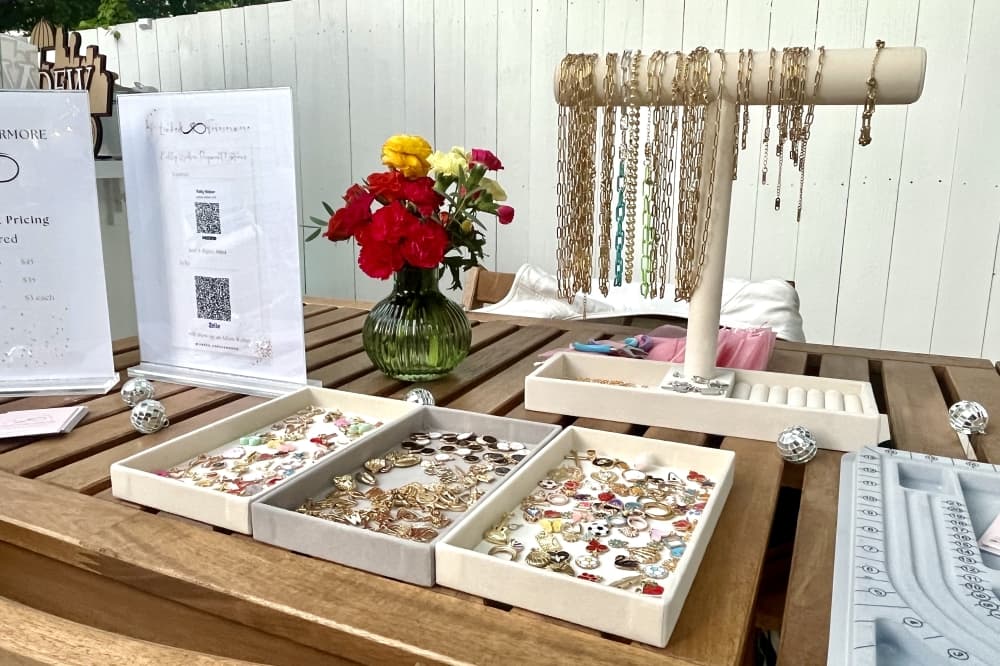 jewelry-making station