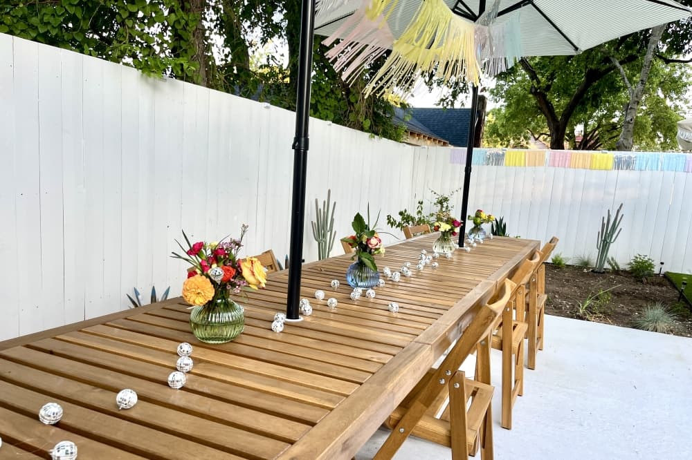 long table
