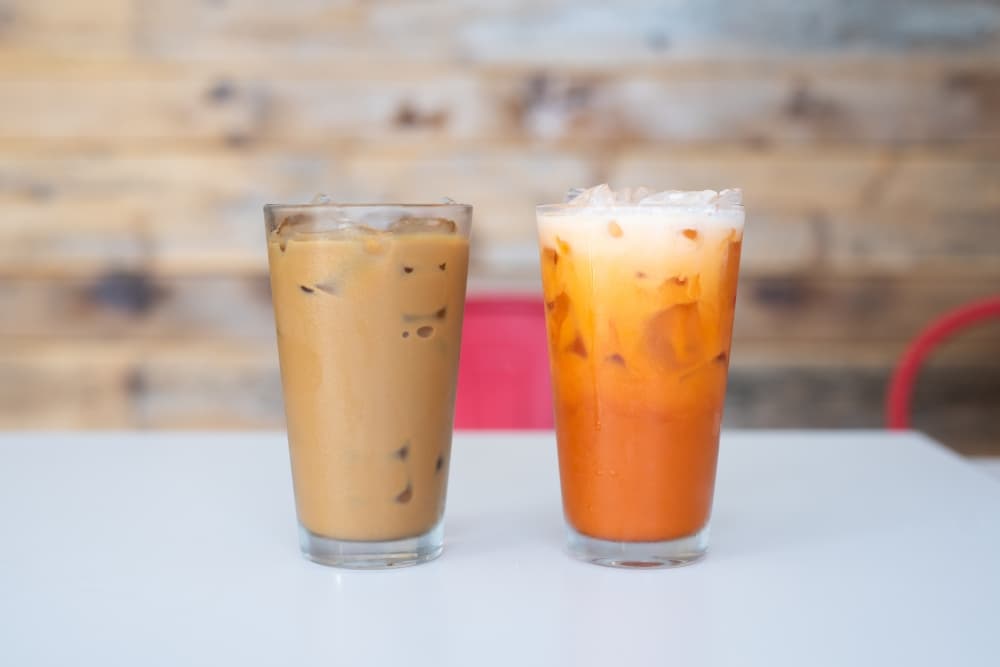 Vietnamese Coffee and Thai Tea