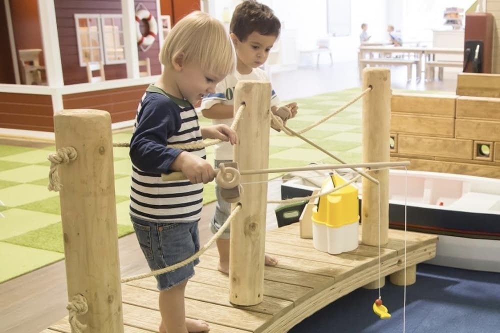 Play Street Museum Katy offers an interactive camp site for kids. (Courtesy Play Street Museum)