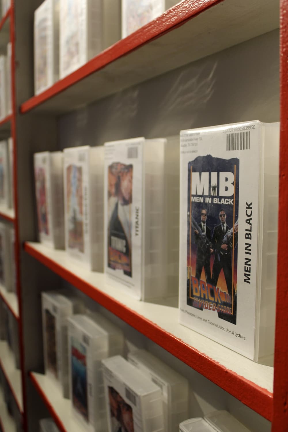 An image of some of the movie options. 