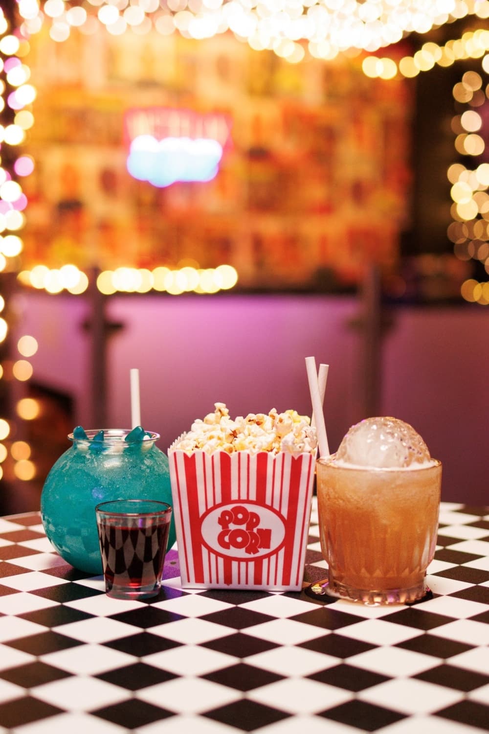An image of some of the drinks offered. 
