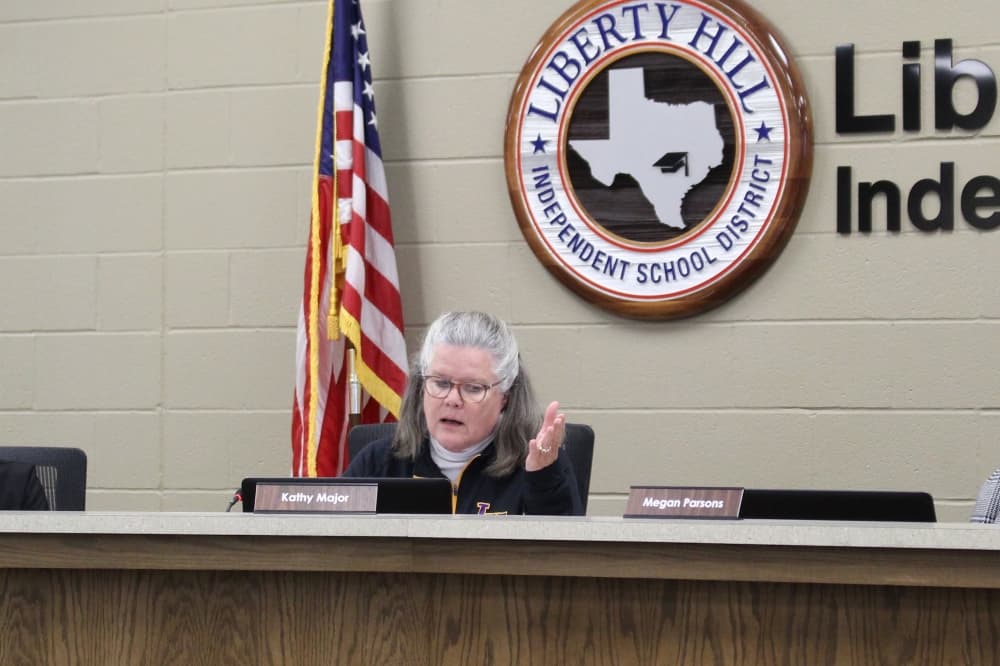 Liberty Hill ISD trustee Kathy Major resigns from Place 4