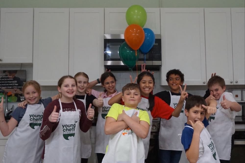 Young Chefs Academy will also host birthday parties, seasonal camps, workshops, field trips, scouting events and more. (Courtesy Young Chefs Academy)