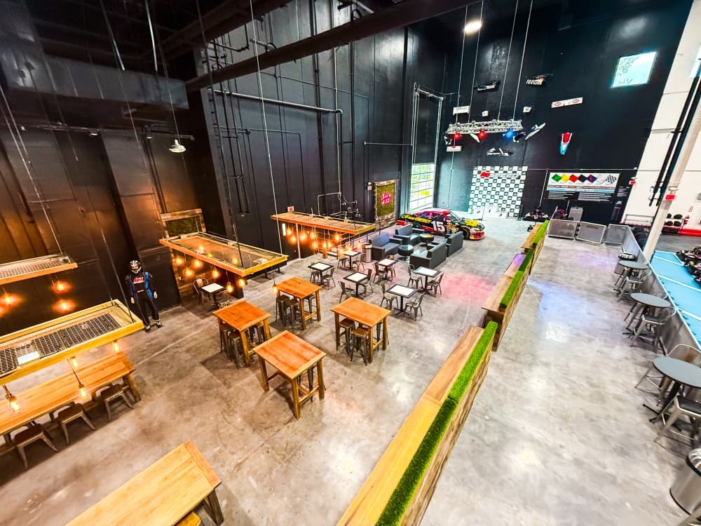 cafe in an indoor venue