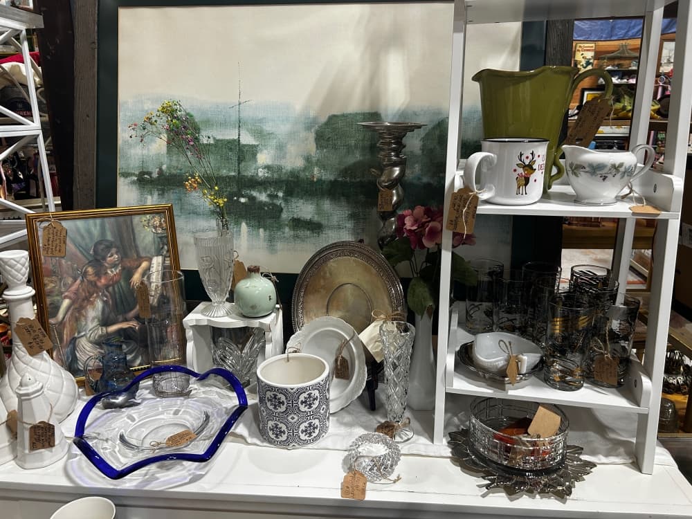 Madrid said many of her vendors source items from estate and garage sales, bulk secondhand shopping and flea markets. (Brooke Sjoberg/Community Impact)
