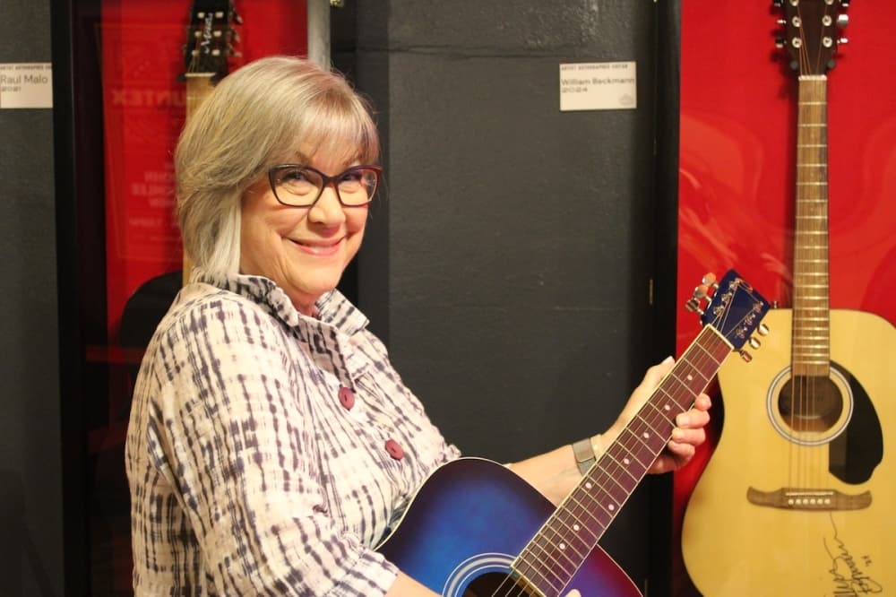 The Brauntex Performing Arts Theatre preserves history through guitars in New Braunfels