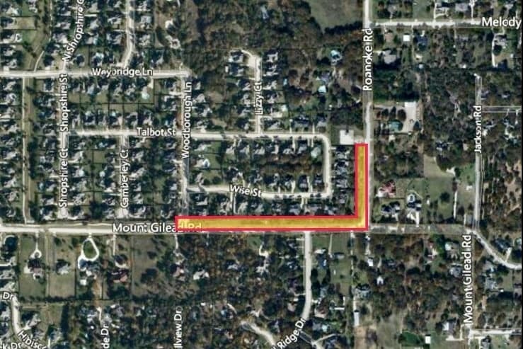Mount Gilead Road expansion in Keller to break ground in August