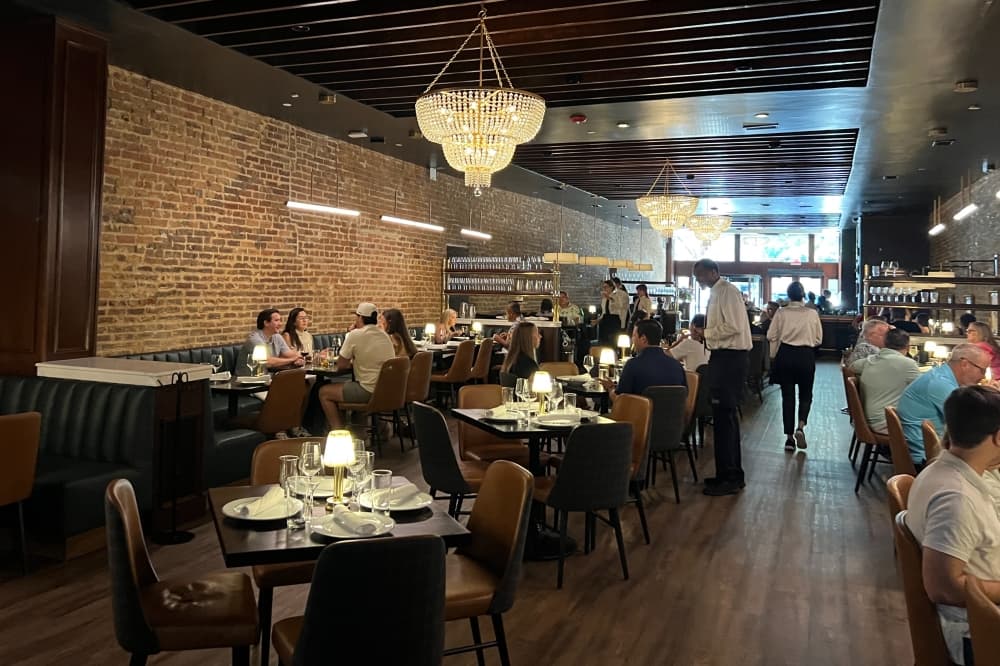 Inside of restaurant