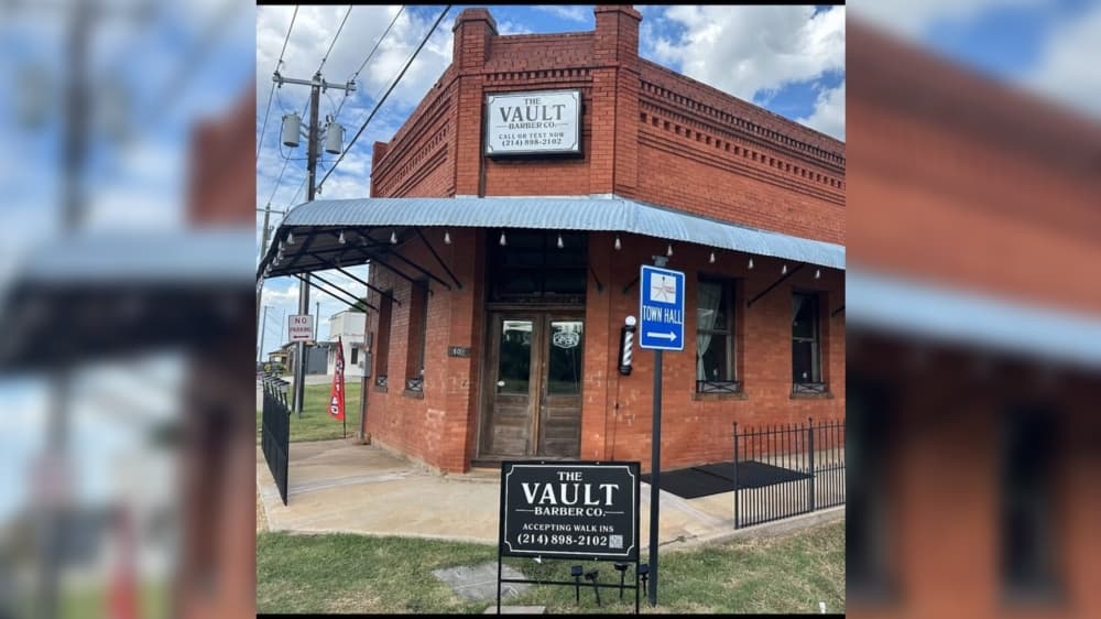 The Vault Barber Company offers hair cuts in Argyle
