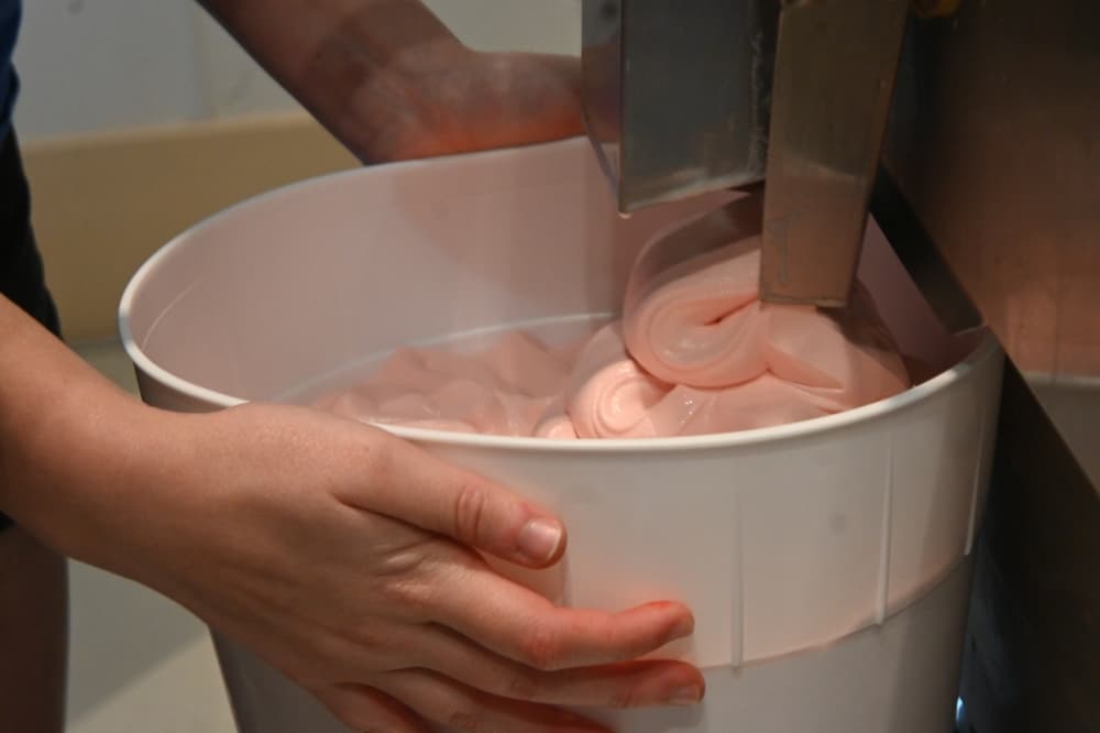 All the ingredients used at Friendswood Scoop Shop are locally sourced, and the ice cream is made every week in-house. (Roo Moody/Community Impact)