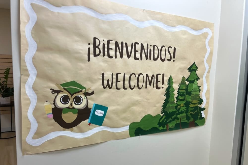 sign at Smart Quest