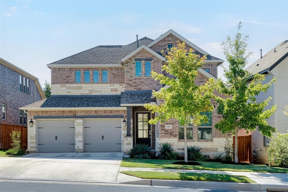 More than 100 homes for sale in master-planned community Parkside on the River near Georgetown