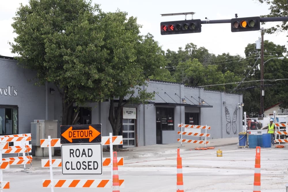 Fifth Street closes for construction in downtown Frisco