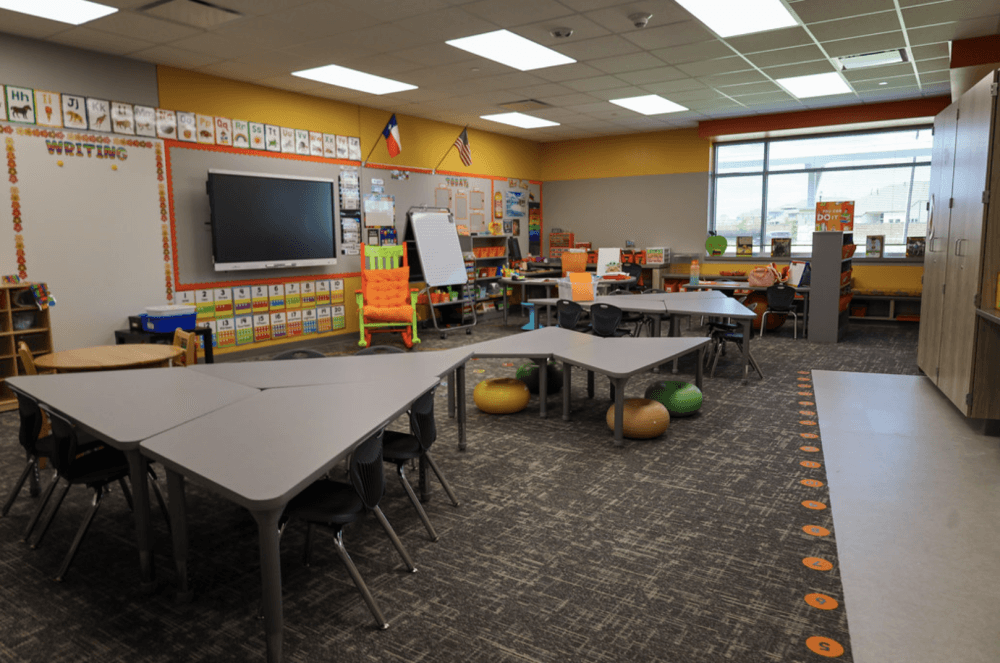 The new Cross Elementary will welcome 1,100 students this fall. (Courtesy Katy ISD)