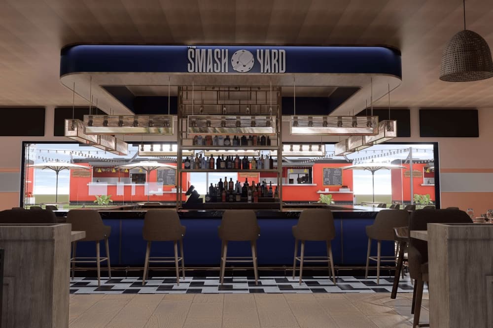 The Smash Yard full-service bar