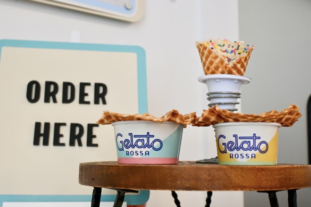 Gelato Rossa serves fresh flavors, high-end cocktails under one roof