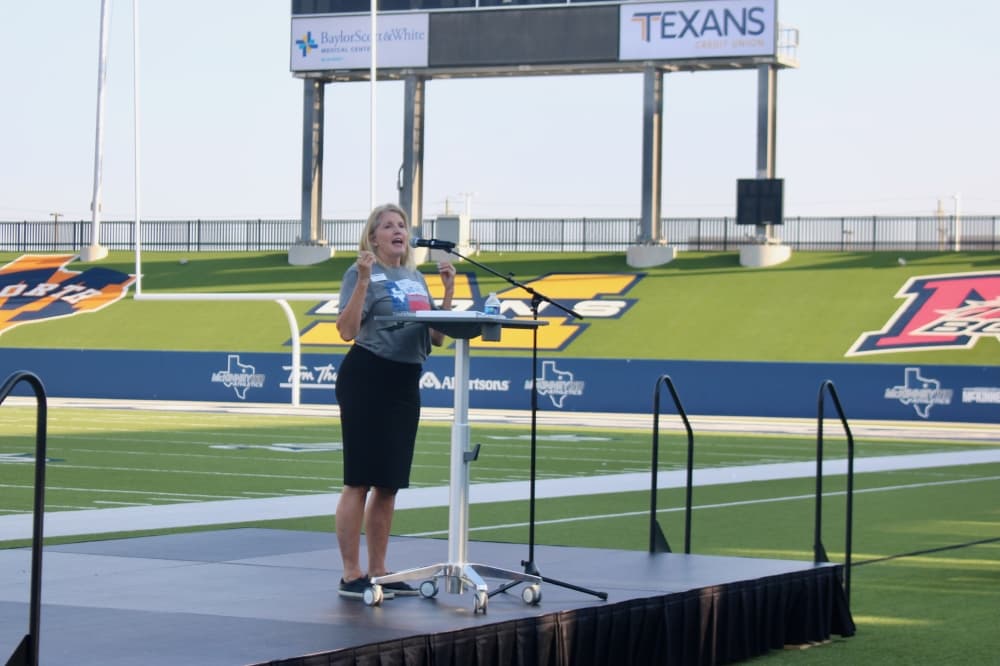 Amy Dankel speaking
