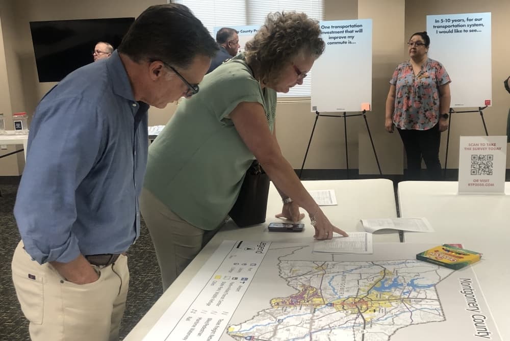 Montgomery County residents provide feedback on 2050 Regional Transportation Plan