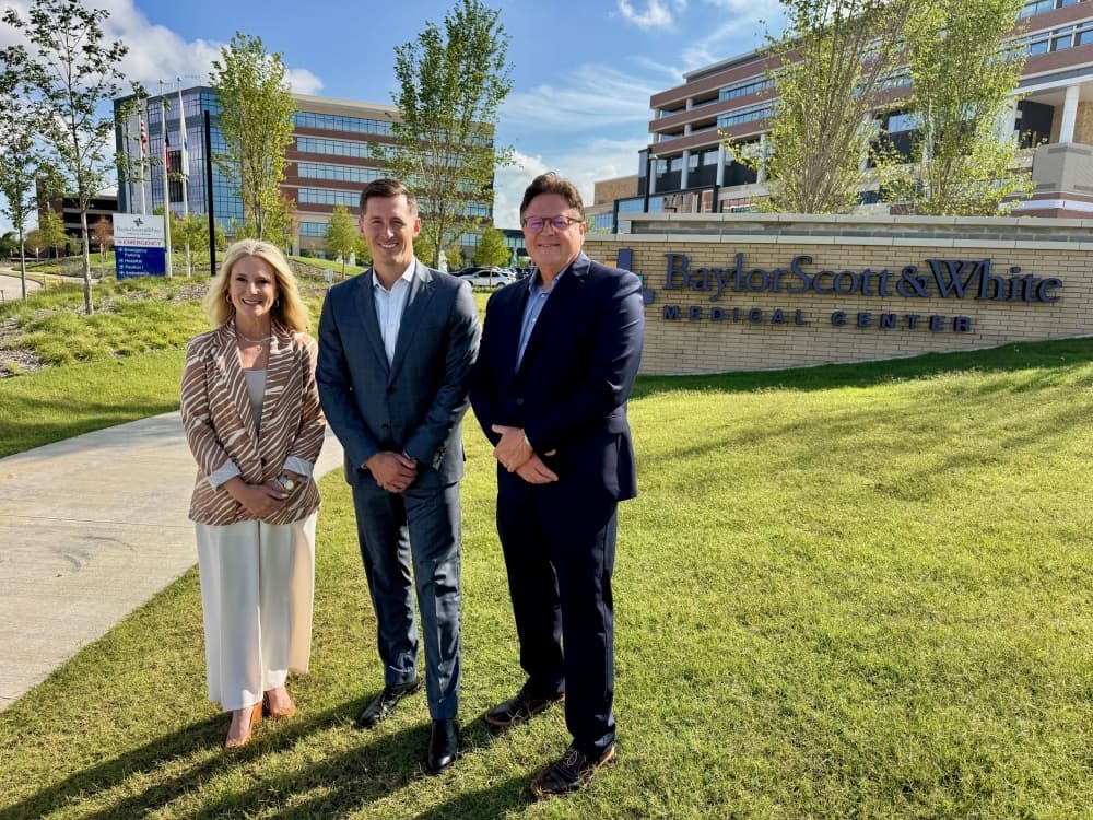 Leadership team (left to right): Christin Timmons, Ryan Gebhart and Dr. Eric Beshires 