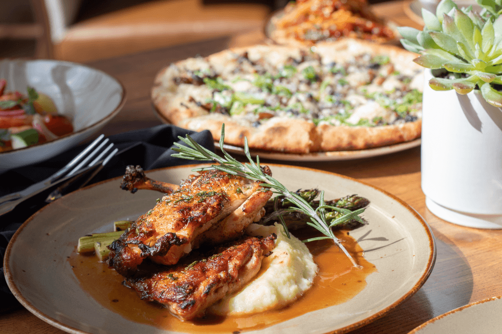 The Terrace Bar & Grill combines American fare and views in downtown