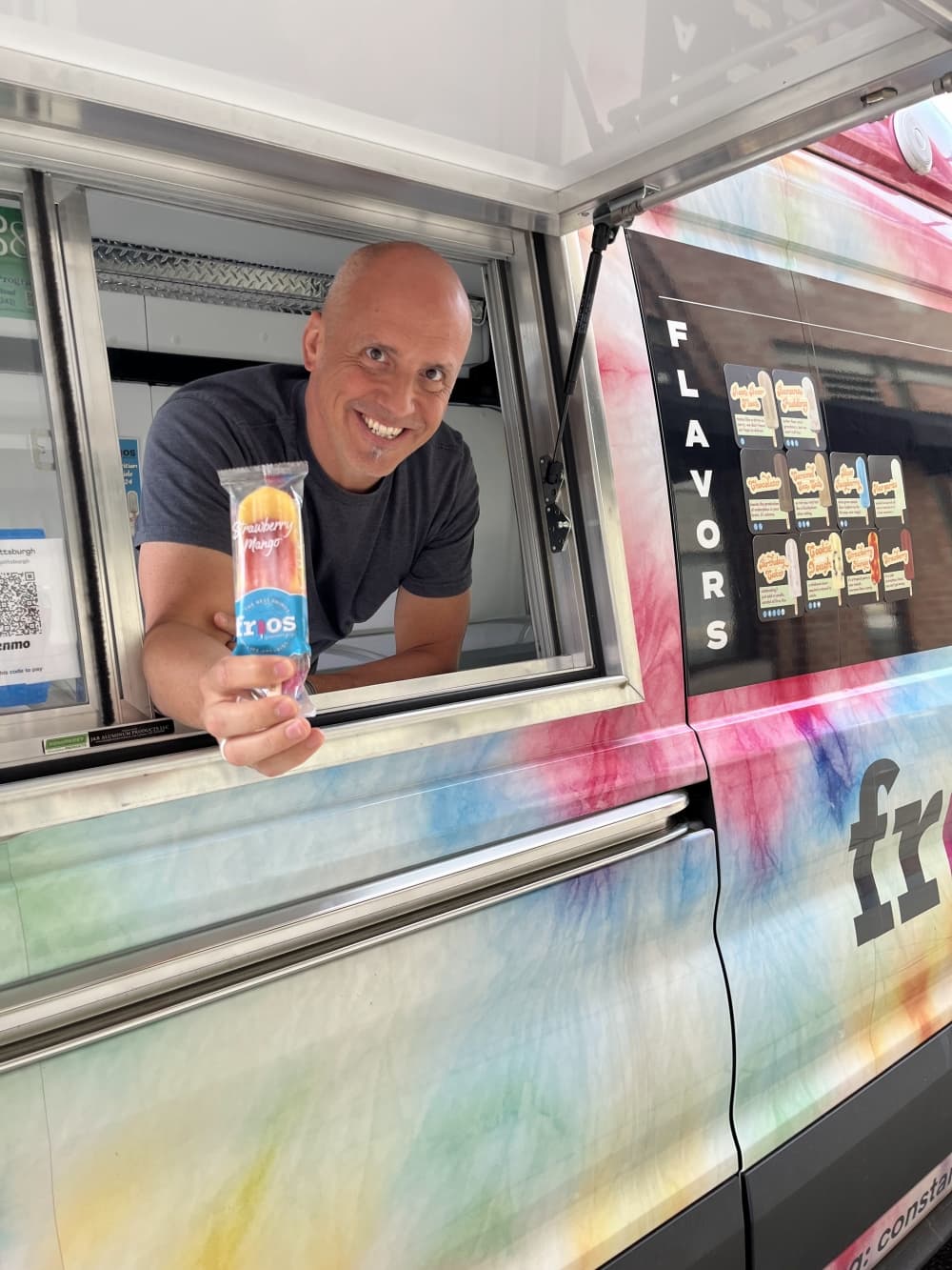 Patrons can stay informed on where to find Frios Gourmet Pops via social media; the business can also be booked for private events. (Courtesy Frios Gourmet Pops)