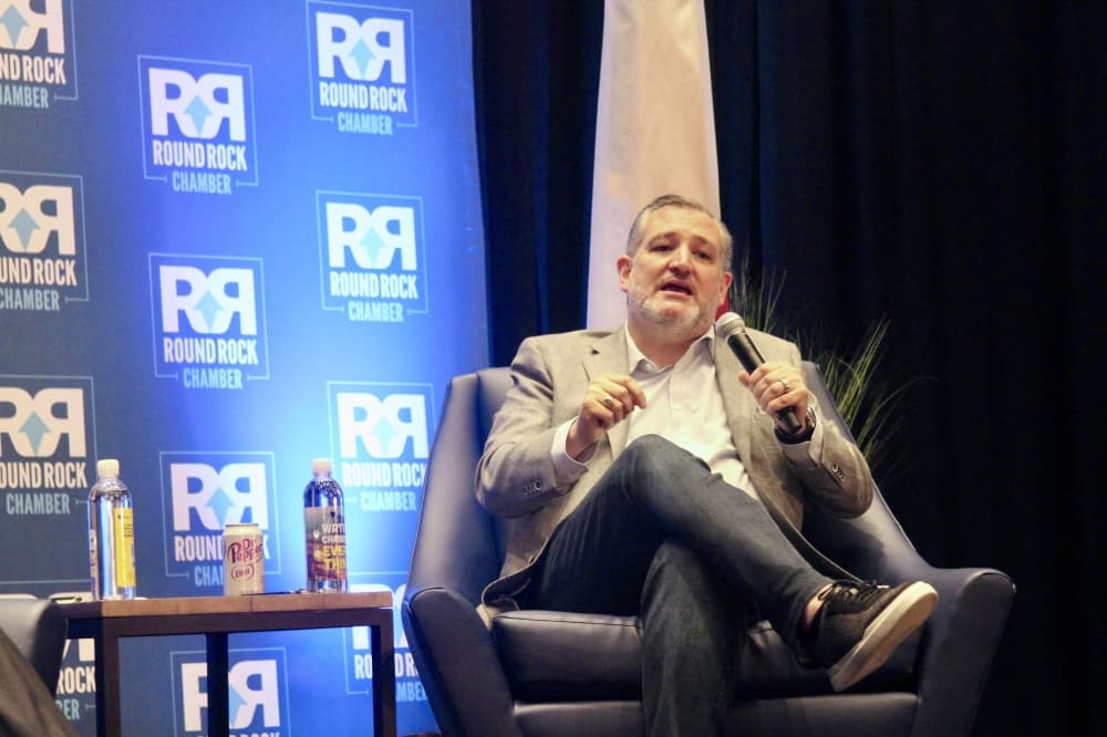 Ted Cruz promotes Texas economy, federal reconciliation bill in Round Rock