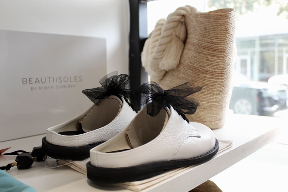 white shoes