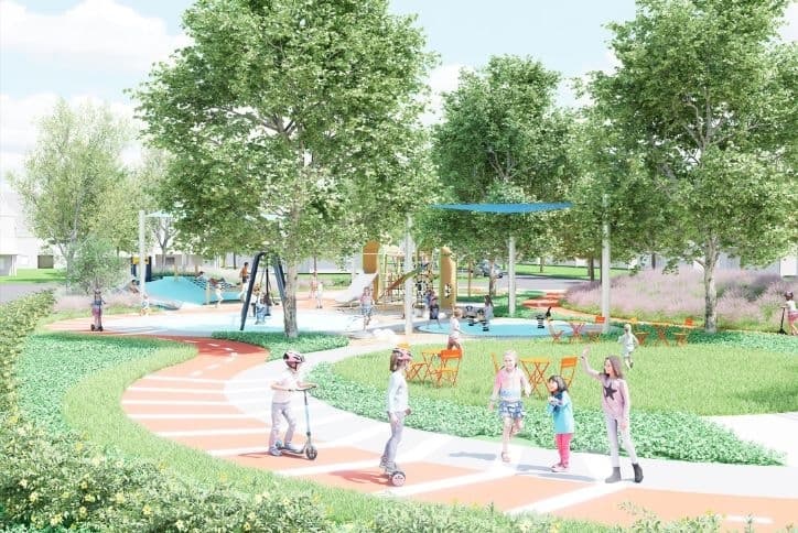 Elyson community announces new park, racetrack for children