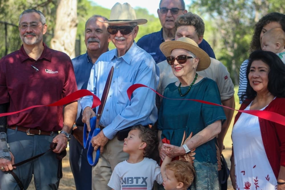 New Braunfels officials celebrate completion of Willard Canyon Trail