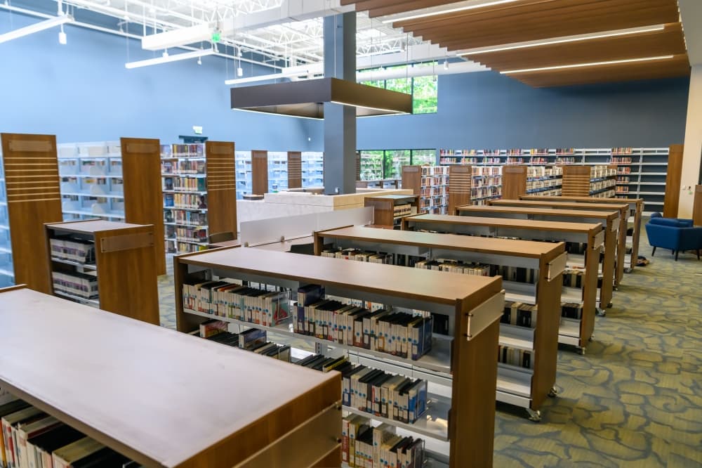 bookshelves