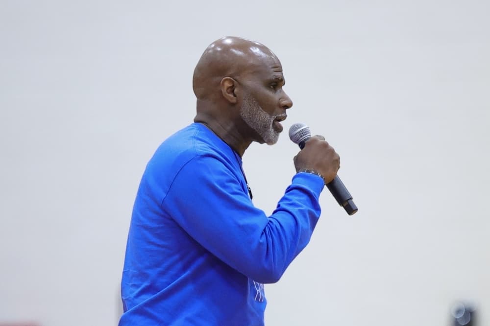 Scotty Stevens with mic